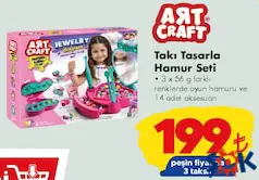 ART CRAFT OYUNCAK TAKI TASARLA HAMUR SETİ fiyat ve kampanya bilgisi